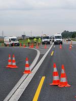 Přechodné DZ - dálnice D1